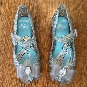 Mini Melissa Frozen Glitter Flats